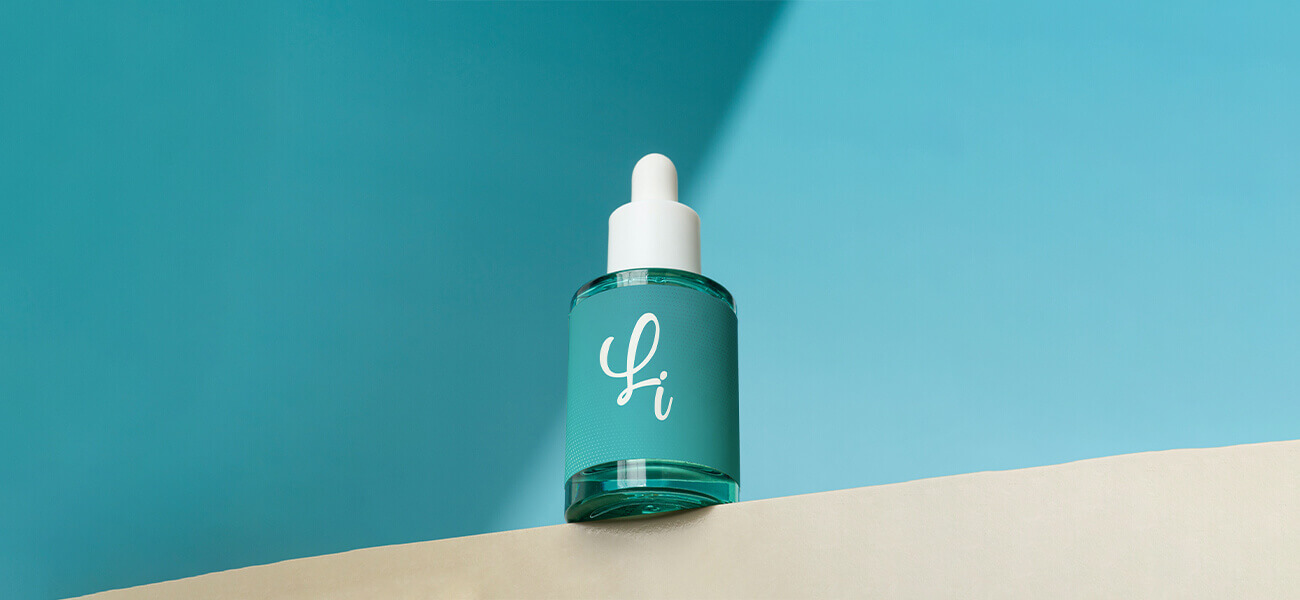 Attractive font on the product