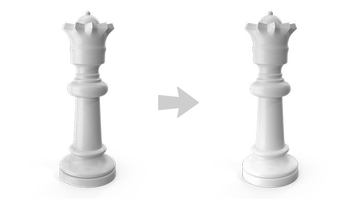 Adding highlights on white background