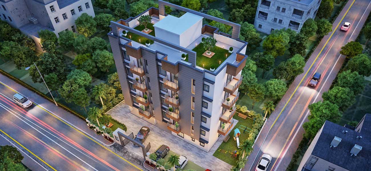 Demonstrate the building size accurately