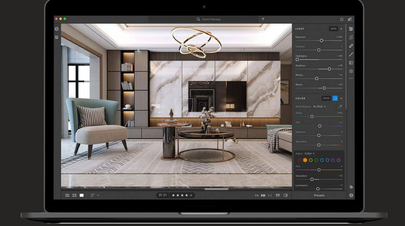 Improve photorealism in the final renders