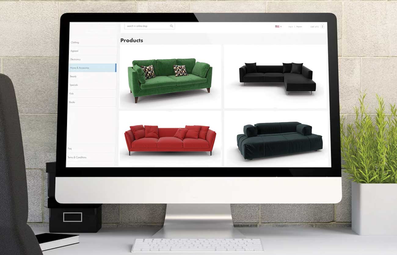 Multiple furniture design options