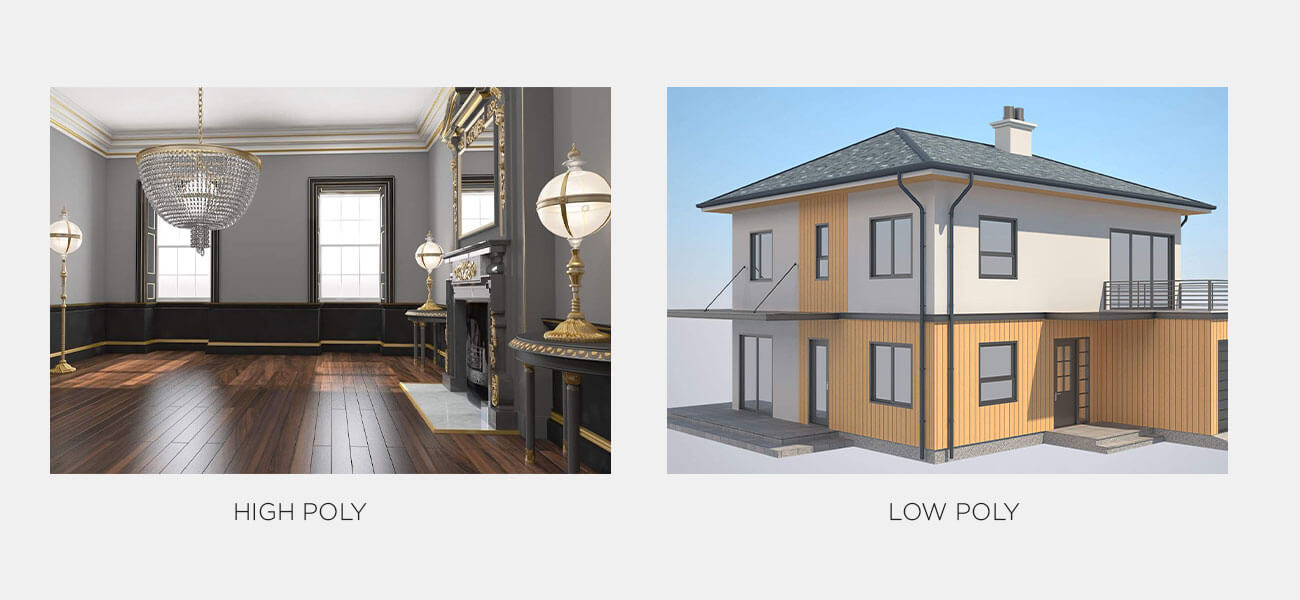 Polygonal modeling time