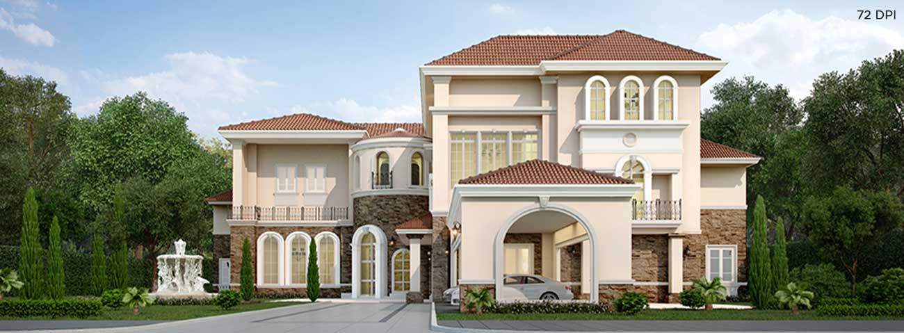 High resolution 3D rendered image