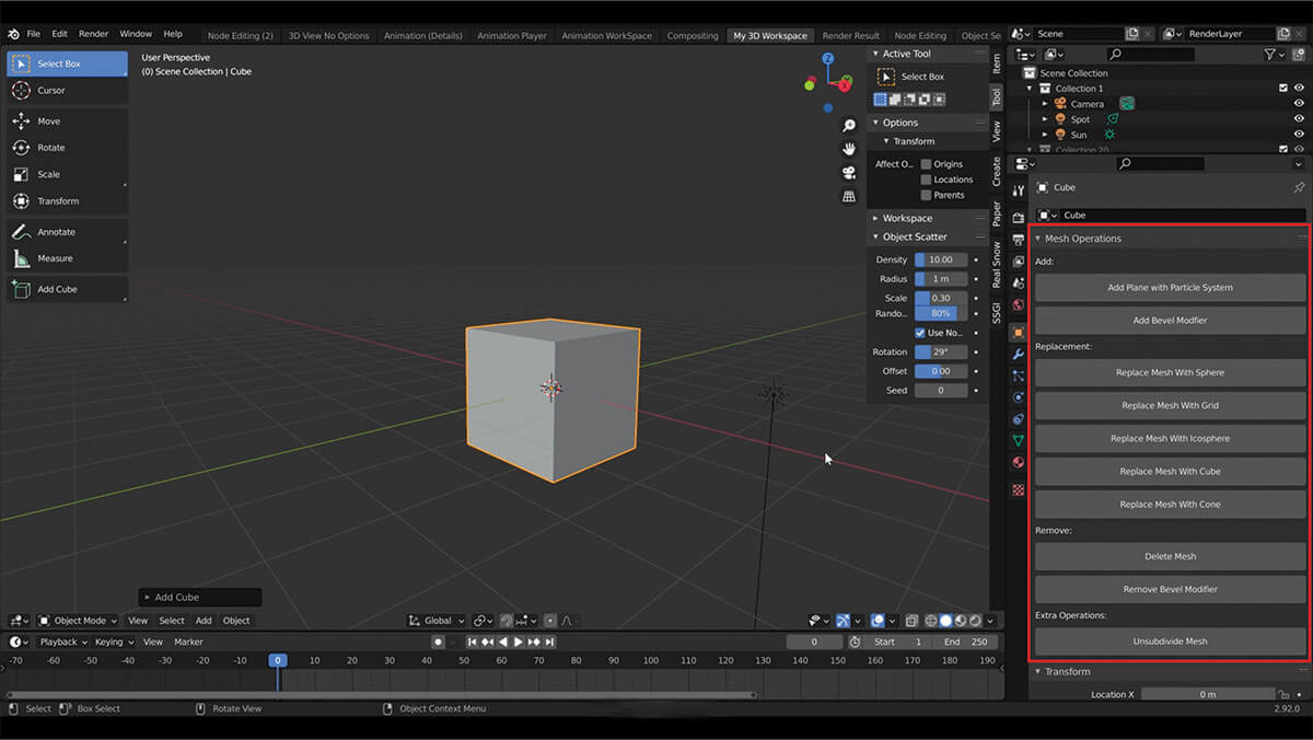 Selection Operations