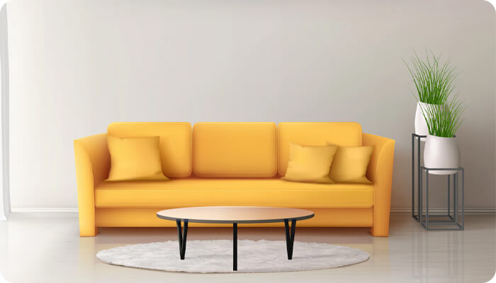 Use pre-rendered furniture models