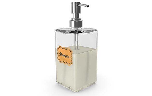 Haircare products design
								