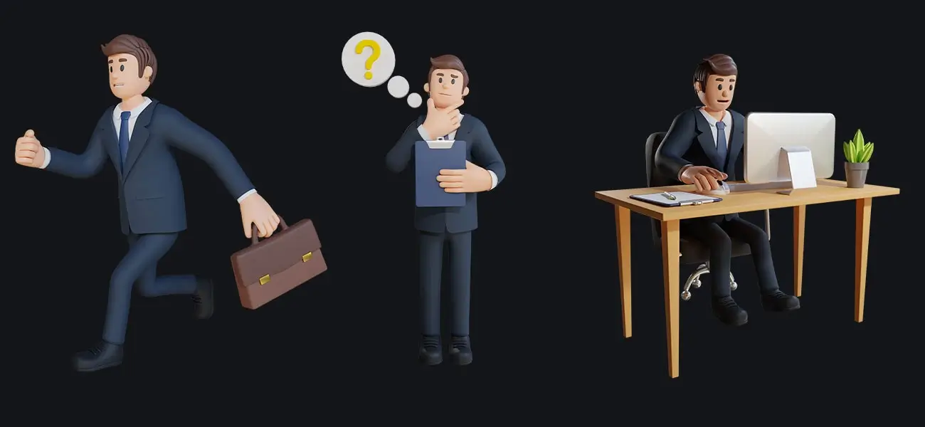 Avoid forming each letter to depict the speech