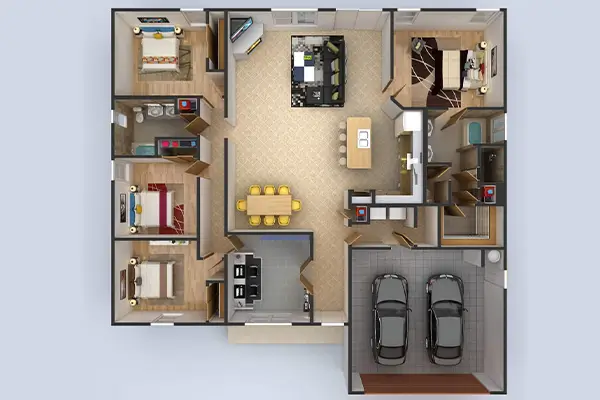 3D floor plan design solutions