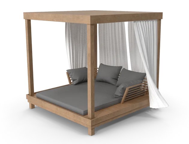 Hotel furniture rendering