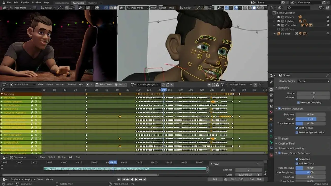 Basic animation saving